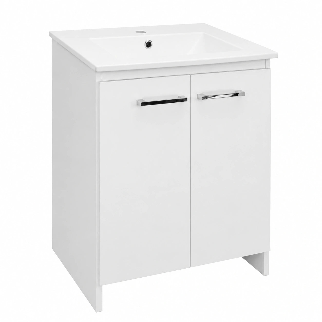 Unterschrank – 2er-Set, 60 cm, mit mehreren Türen, für Badezimmer