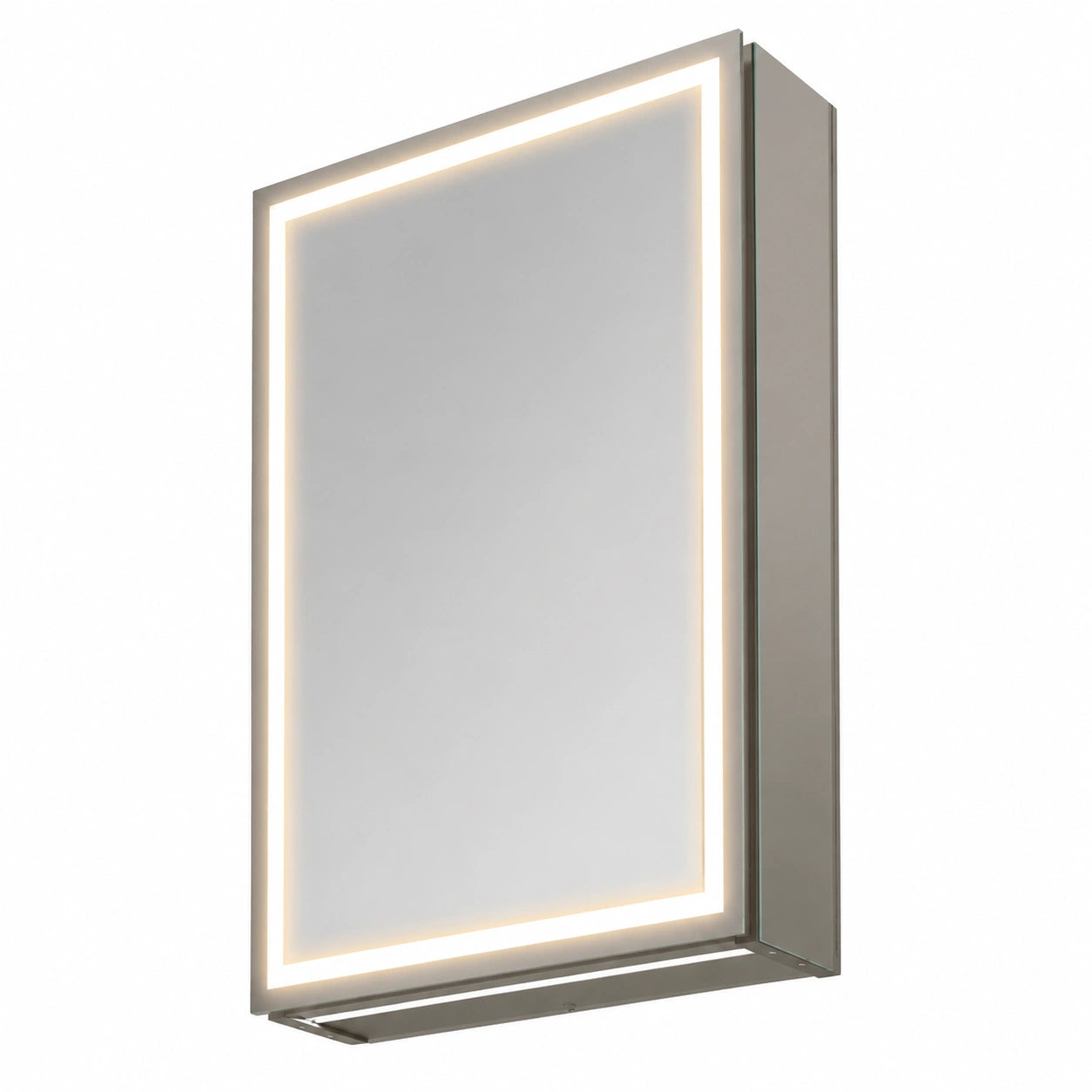 Spiegel – 50 × 70 cm, mit LED-Beleuchtung, für Badezimmer