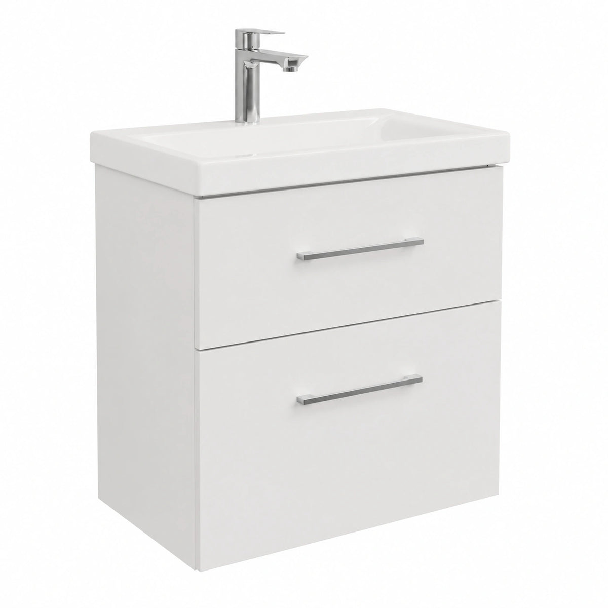 Waschtisch – 63 × 60 × 36,5 cm, moderner Stil, für Badezimmer