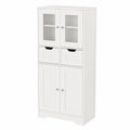 Badschrank – 60 × 30 × 128 cm, für Flur und Badezimmer