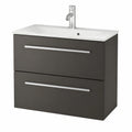 Waschtischunterschrank – 60 × 50 cm, Anthrazit