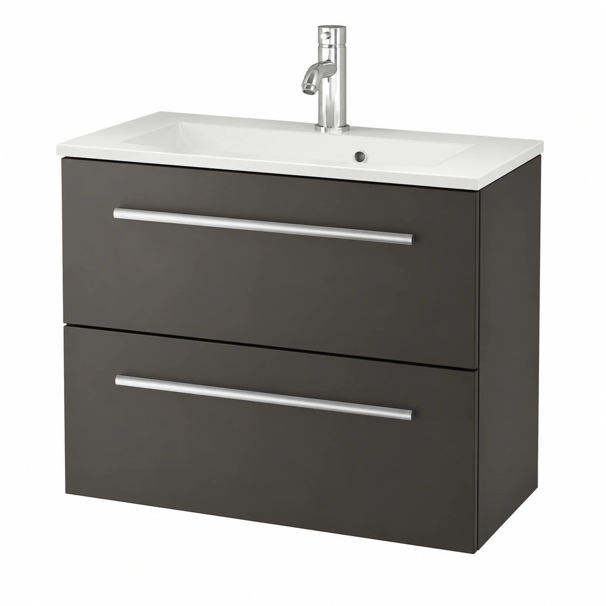 Waschtischunterschrank – 60 × 50 cm, Anthrazit
