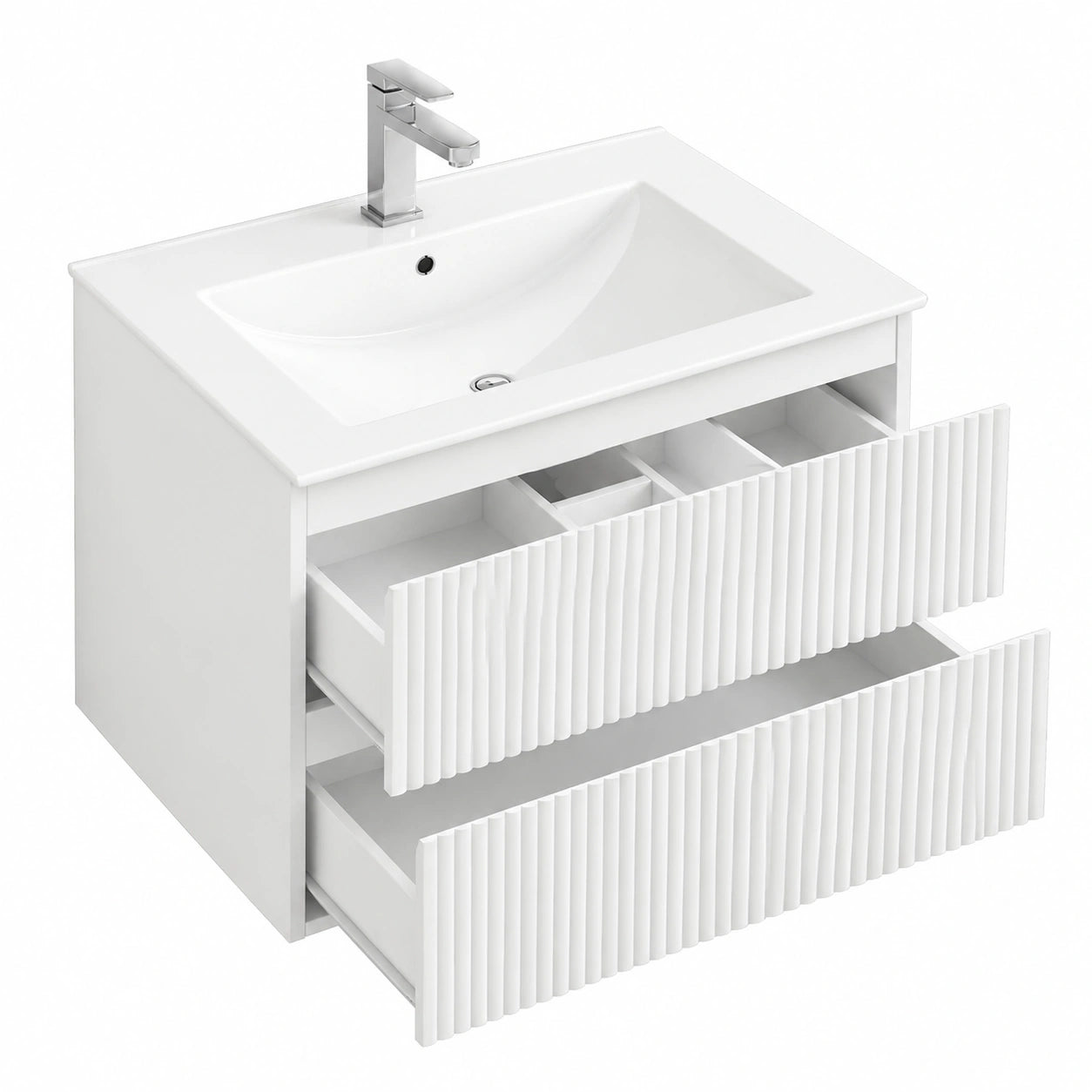 Waschtisch – 60 cm, mit Schubladen, für Badezimmer