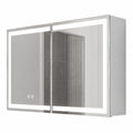 Spiegelschrank – moderner Stil, mit LED-Beleuchtung, mit Ablagen, für Badezimmer
